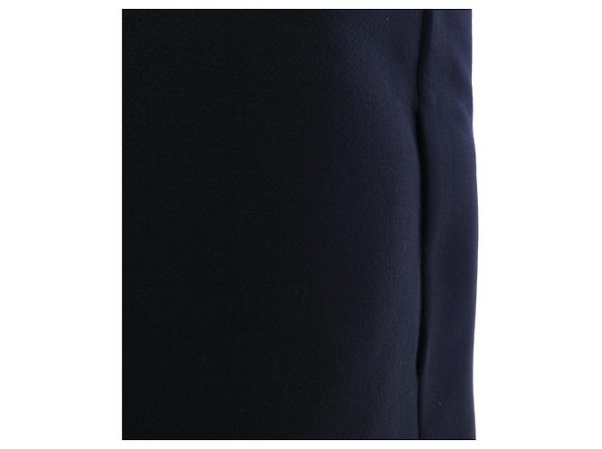 Vestido Christian Dior CD con botones Azul Azul marino - vista 6
