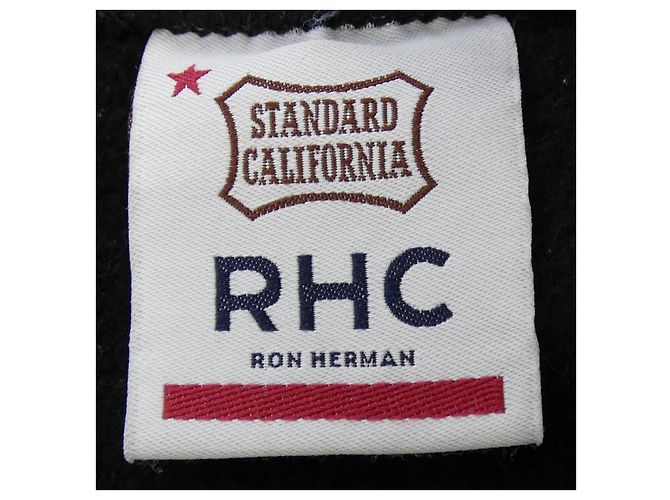 Autre Marque Sudadera de algodón Standard California RHC Negro - vista 4