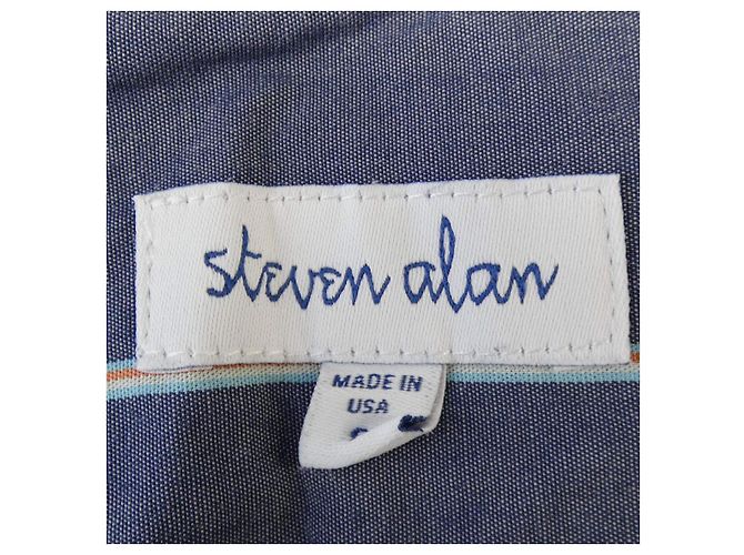 Autre Marque Camicia Steven Alan Blu - vista 3