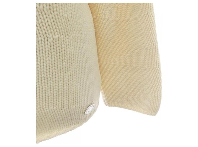 Tejido de cachemira Chanel Beige - vista 6