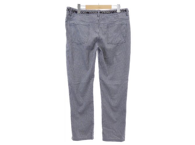 Chanel Karo-Hose Weiß - Ansicht 2