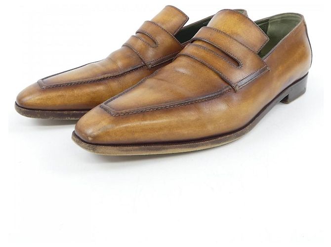 Berluti ANDY DEMESUPE Lederschuhe Braun - Ansicht 3