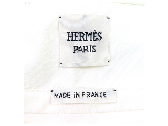 Hermès Culottes de algodón y nailon Hermes Beige Crudo - vista 5