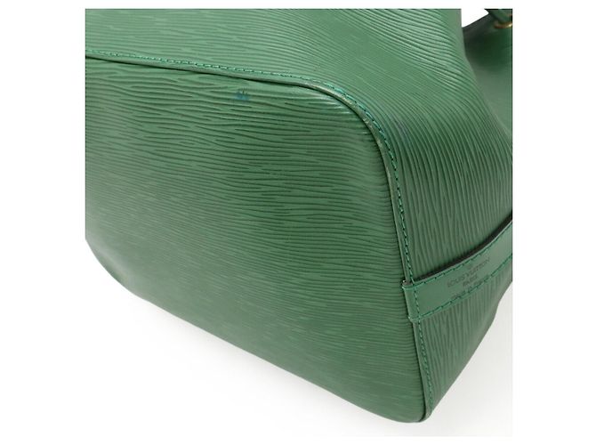 Borsa a Spalla Louis Vuitton Petit Noe Epi Verde - vista 3