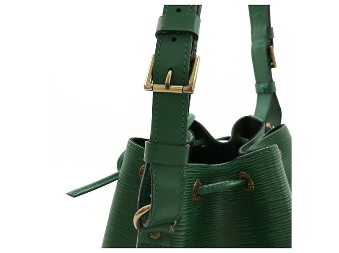 Borsa a Spalla Louis Vuitton Petit Noe Epi Verde - vista 5