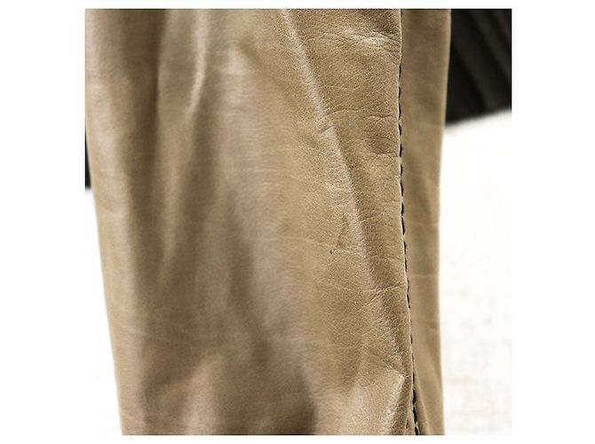 Chaqueta Bomber Gucci Madonna de piel de vaca Castaño Caqui - vista 17