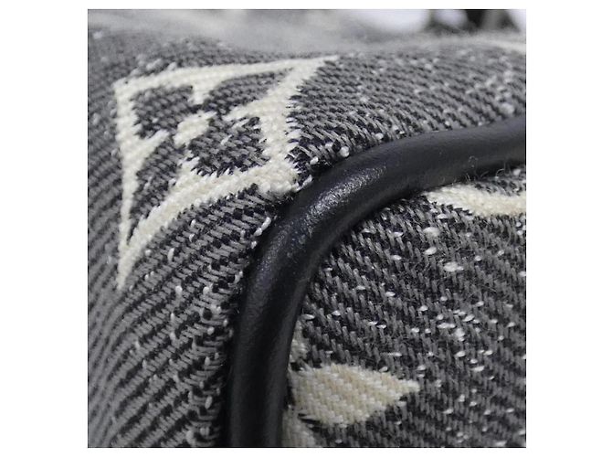 Borsa Boston Louis Vuitton Monogram Jacquard Speedy Bandouliere Marrone - vista 2