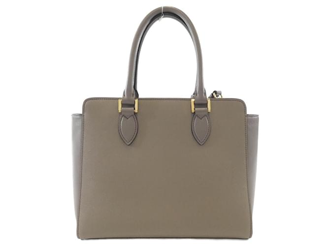 Borsa Prada 1BA113 Saffiano/Soft Calf Marrone D'oro - vista 2