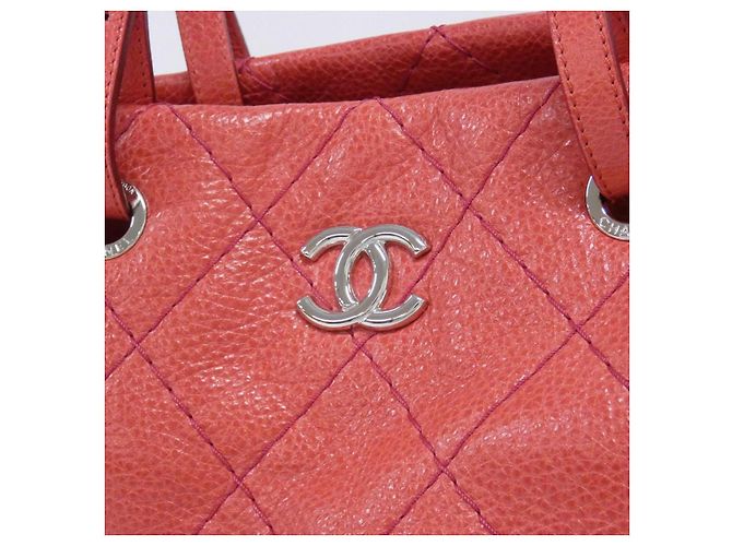 Borsa in pelle di cervo Chanel On the Road Rosa - vista 5