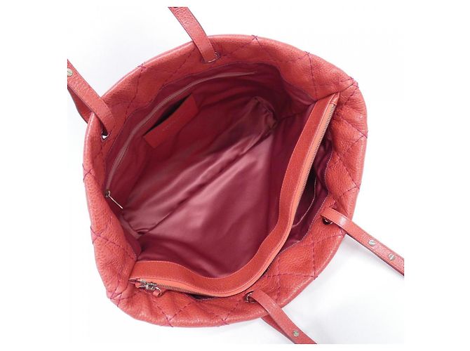 Borsa in pelle di cervo Chanel On the Road Rosa - vista 7