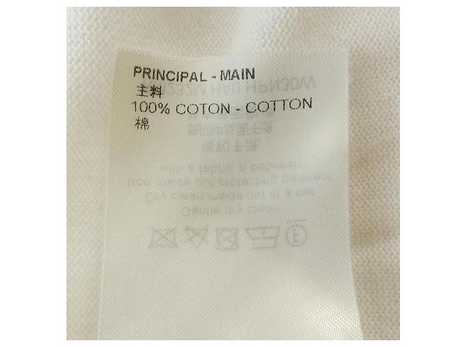 Punto Louis Vuitton de algodón de manga corta Rosa Blanco - vista 3