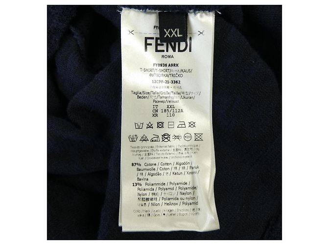 Fendi Offizieller Produktname Top Blau Marineblau - Ansicht 3