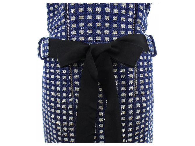 Chanel Kleid P55987V42208 Blau - Ansicht 8