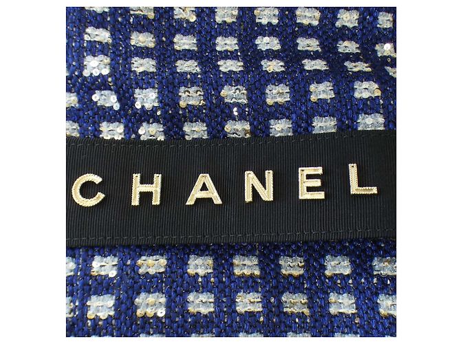 Chanel Kleid P55987V42208 Blau - Ansicht 9