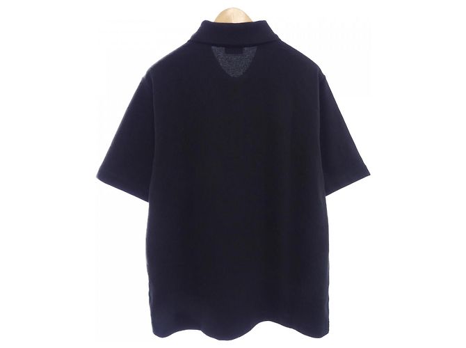 Polo de algodón Burberry Negro - vista 2