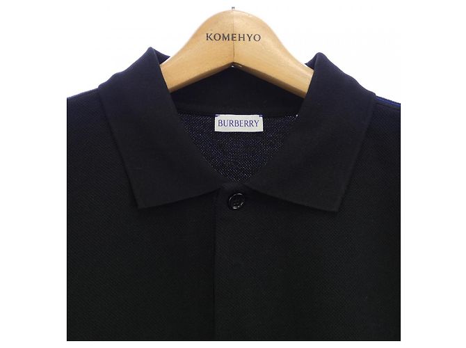 Polo de algodón Burberry Negro - vista 5