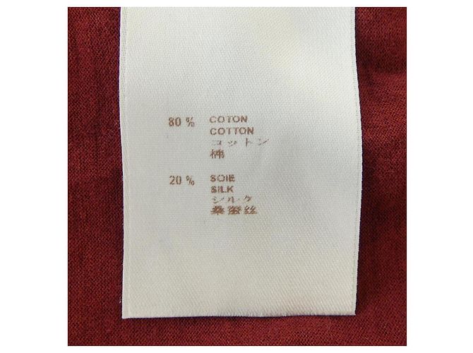 Camiseta de algodón Louis Vuitton Roja - vista 3