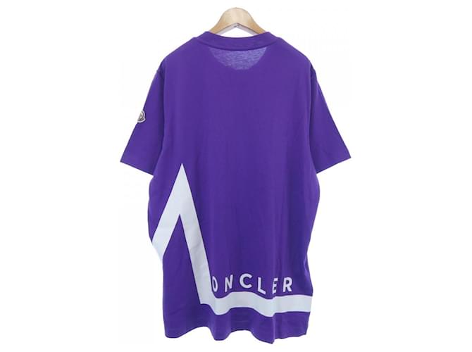 Camiseta de algodón Moncler Púrpura - vista 2