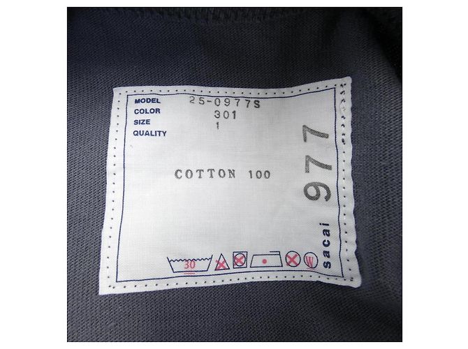 Camiseta Sacai Castaño - vista 3