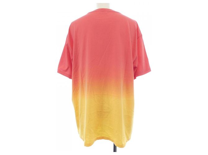 Céline Camiseta de algodão CELINE Vermelho Amarelo - vista 2