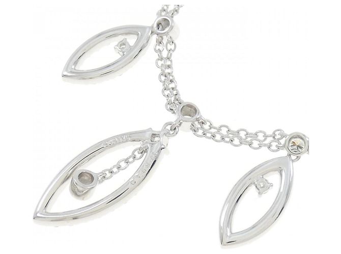 Autre Marque Collana con Diamanti Au750 Argento - vista 3