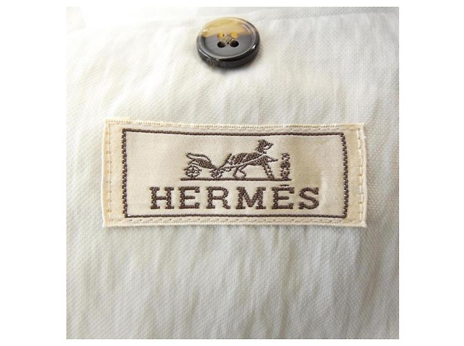 Hermès Chaqueta de lana Hermes Castaño - vista 4