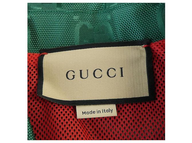 Camicia a maniche corte Gucci GG Verde - vista 4