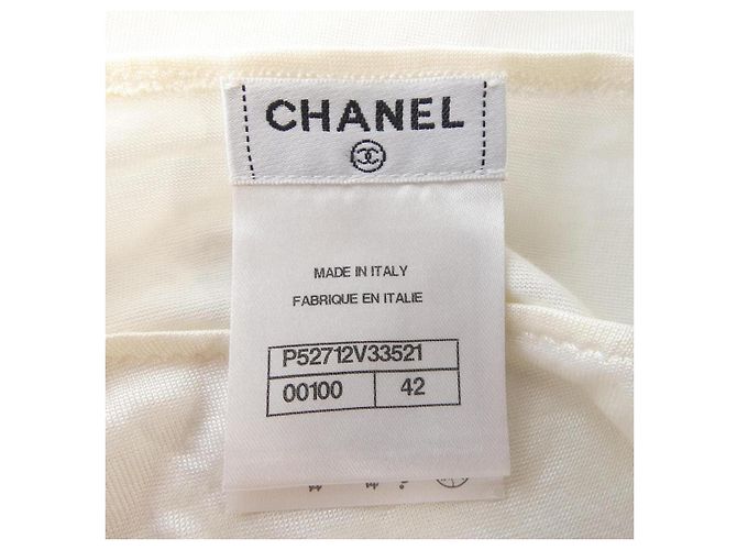 Camiseta Chanel Beige - vista 4