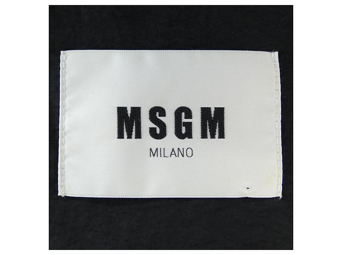 Autre Marque MSGM Jacke Schwarz - Ansicht 4