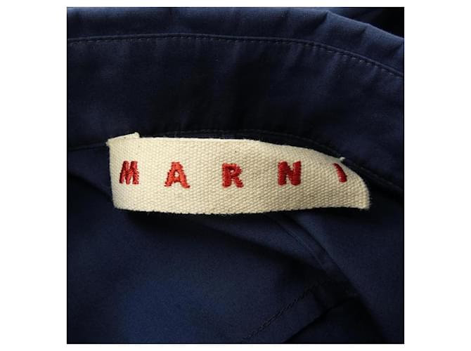 Marni Kleid Blau Marineblau - Ansicht 4