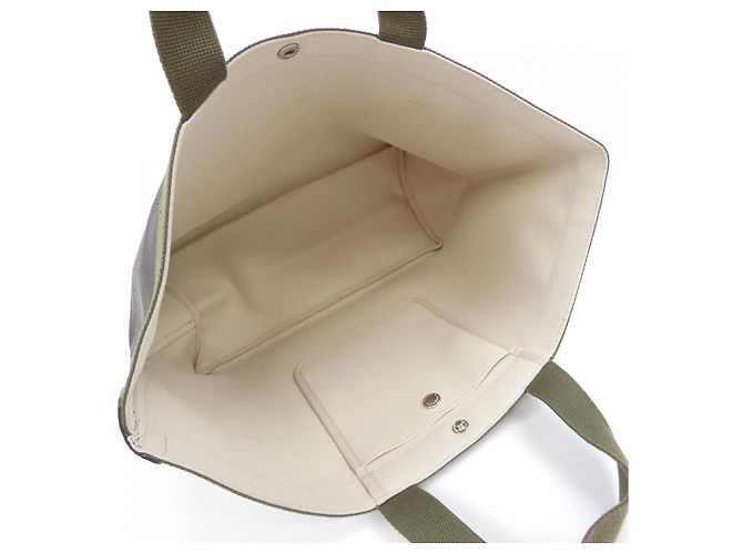 Autre Marque Borsa Tote Square GP di Herve Chapelier Marrone Cachi - vista 6