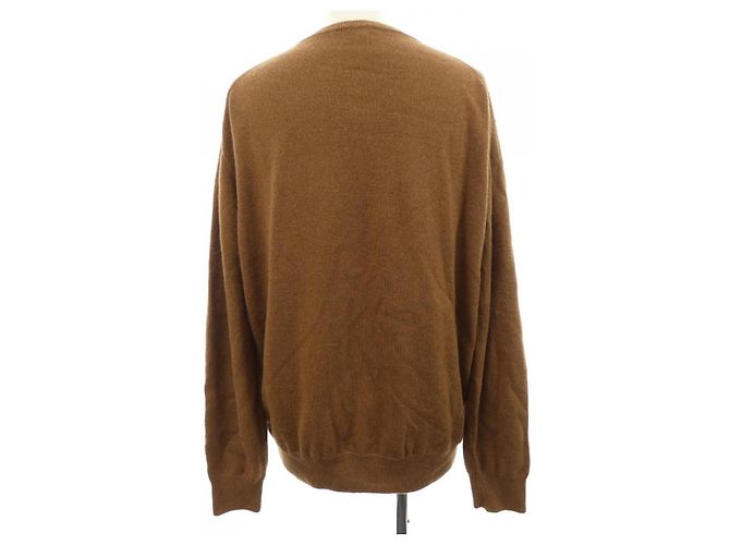 Autre Marque Tejido 100% cachemira Cruciani Castaño - vista 2