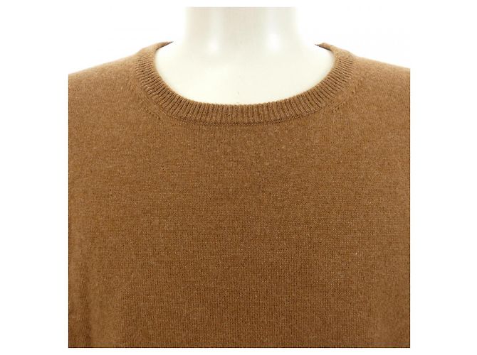 Autre Marque Tejido 100% cachemira Cruciani Castaño - vista 5