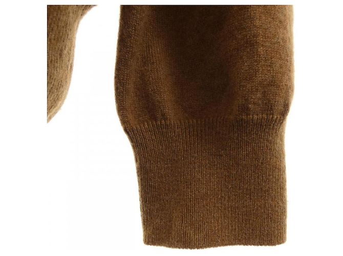 Autre Marque Tejido 100% cachemira Cruciani Castaño - vista 6