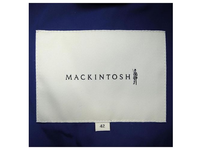 Abrigo de lana Mackintosh Azul Azul marino - vista 4