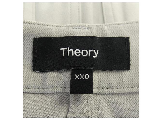 Pantaloni Theory Marrone - vista 4