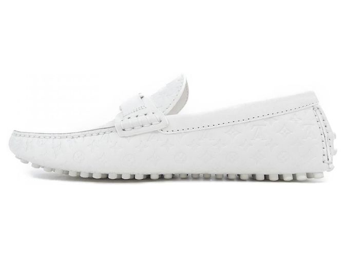 Louis Vuitton Hockenheim Lederschuhe Weiß - Ansicht 2