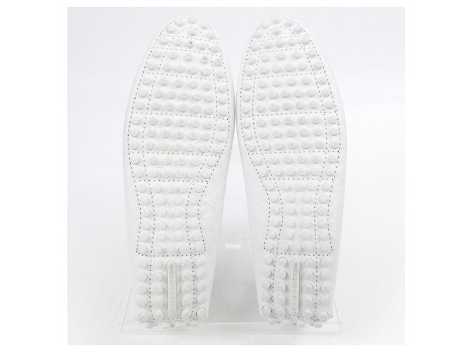 Louis Vuitton Hockenheim Lederschuhe Weiß - Ansicht 4