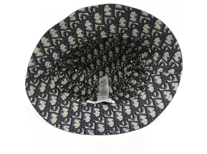 Cappello TEDDY-D Oblique Christian Dior Blu Blu navy - vista 5