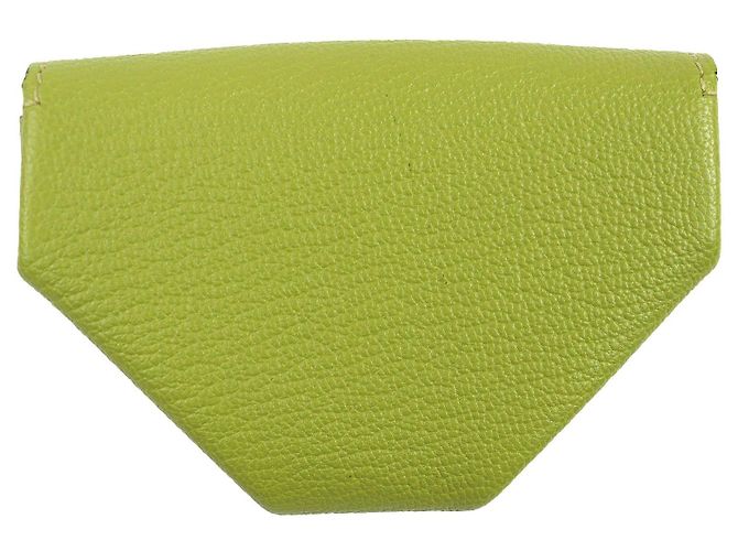 Monedero Hermès Le 24 Verde - vista 3