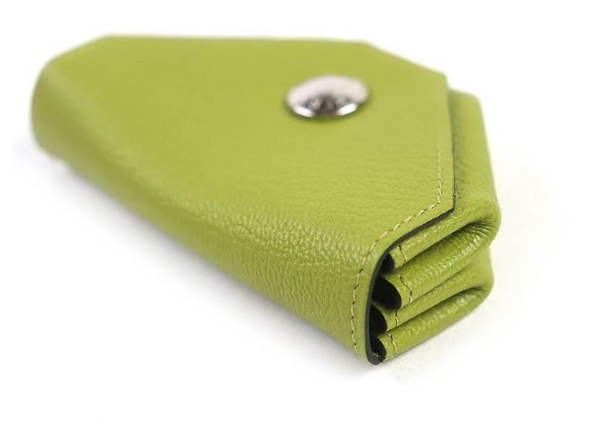 Monedero Hermès Le 24 Verde - vista 4