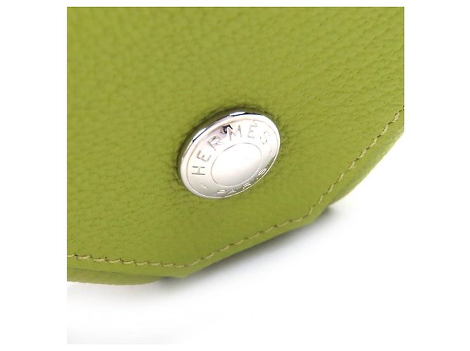 Monedero Hermès Le 24 Verde - vista 6