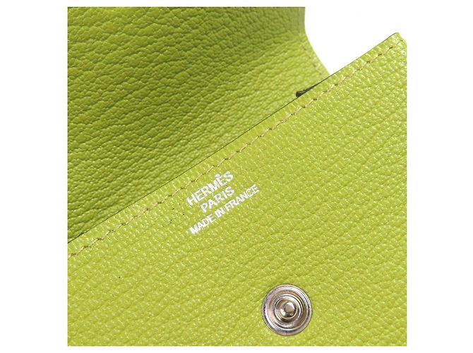 Monedero Hermès Le 24 Verde - vista 7