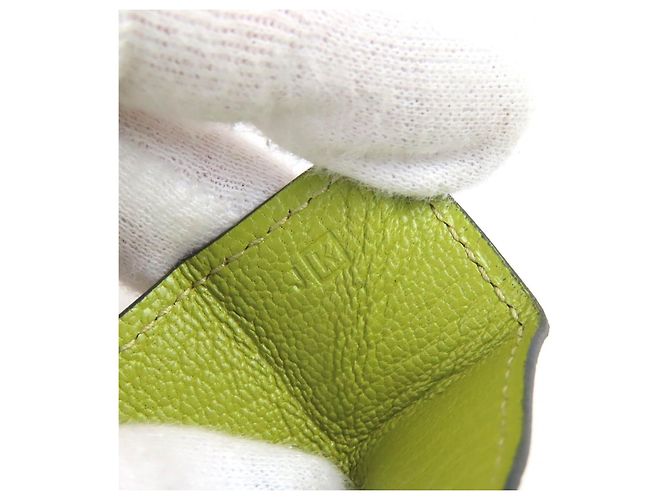 Monedero Hermès Le 24 Verde - vista 8