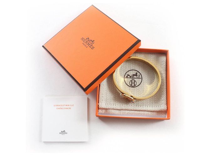 Pulsera Hermès Mini Click Chaine d'Ancre Grand Apparat - vista 2
