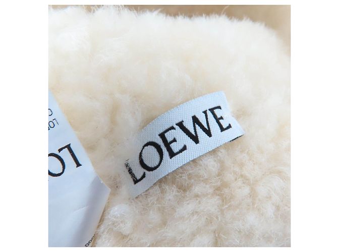 Loewe Bucket Hat aus Lammleder mit Logo Braun - Ansicht 8