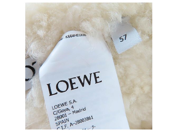 Loewe Bucket Hat aus Lammleder mit Logo Braun - Ansicht 9
