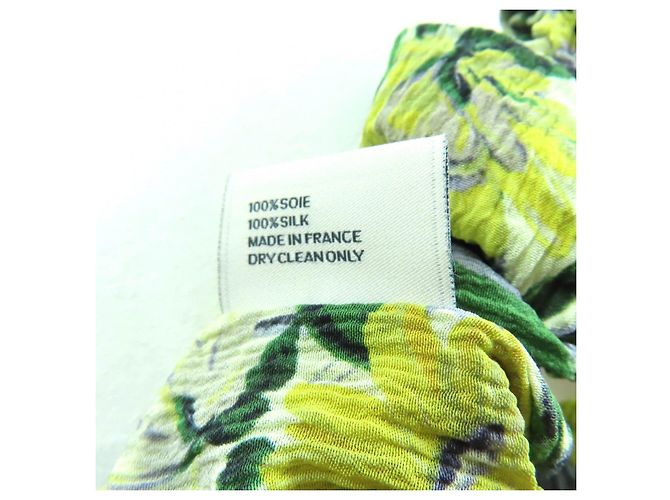 Céline Celine Seiden-Haaraccessoire Grün - Ansicht 7