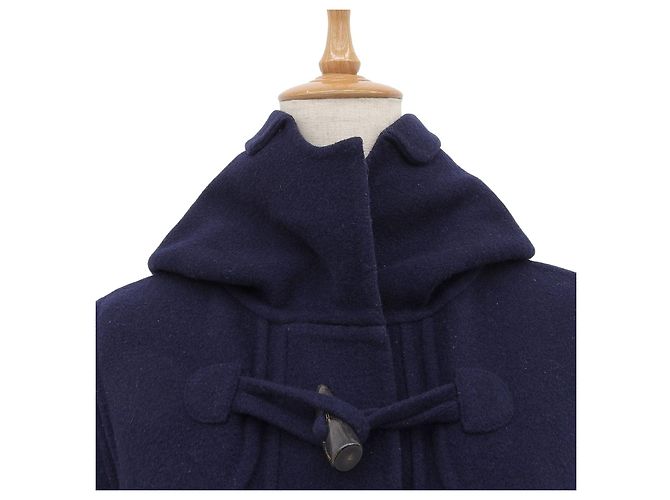 Autre Marque Abrigo Duffel de lana Mackintosh Azul Azul marino - vista 3