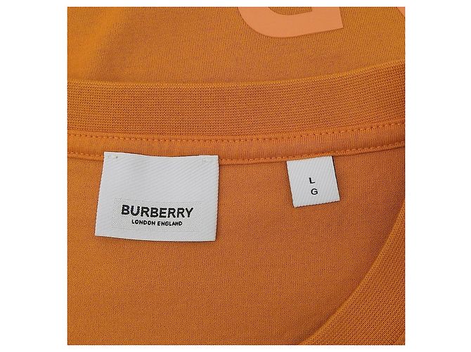 Camiseta de algodón Burberry Naranja - vista 5